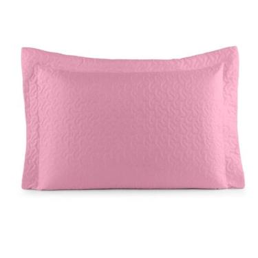 Imagem de Kit 02 Porta Travesseiro Matelado Ultrassônico 70cm x 50cm Cores Lisas