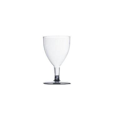 Imagem de Taça Acrílica Crystal 170ml para Vinho PIT 170 Plastilânia Pacote 5 Un