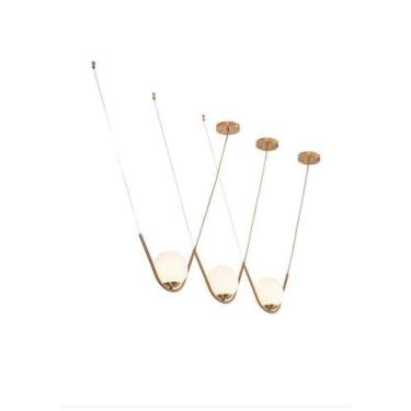 Imagem de Trio pendente lustre cora - ULTRALED