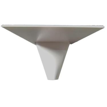 Imagem de Cascata Piscina Embutir Parede Lamina 40cm Em Abs Branco - Hidrasul