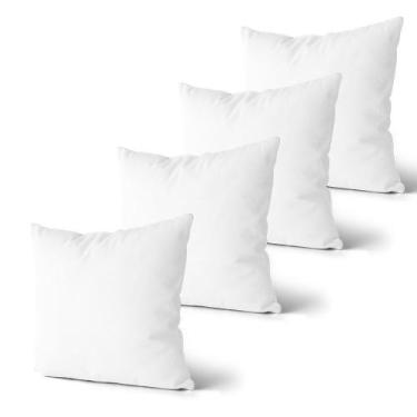 Imagem de Kit 4 refil enchimentos para almofadas 35x35 - Kombigode