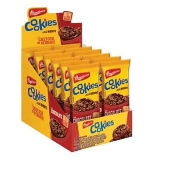 Imagem de Kit 36un Cookies chocolate Bauducco gotas de chocolate 60gr