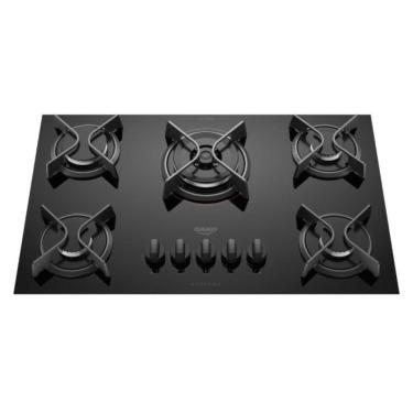 Imagem de Cooktop Dako 5 Bocas Preto A Gas Chama Tripla Supreme Bivolt