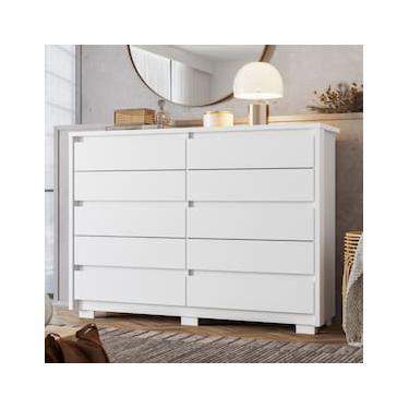 Imagem de Cômoda Palumoveis Duetto com 10 Gavetas – 151cm de Largura
