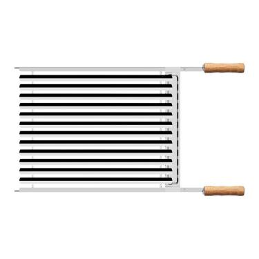 Imagem de Grelha para Churrasco Tramontina 26492003 50x41 Aço Inox