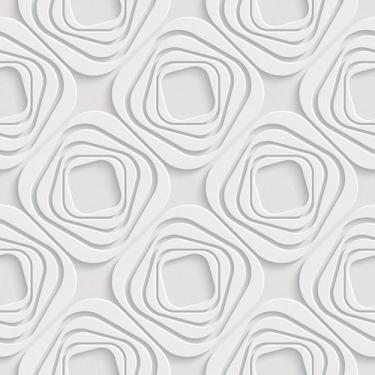 Imagem de Papel de Parede Adesivo Formas Efeito 3D Moderno Quarto Sala de Estar 