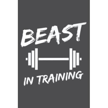 Imagem de Beast In Training Father Son Fitness Bodybuilding Matching: Study Notebook, 6 x 9 inches, 120 pages