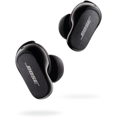 Imagem de Bose Fones de ouvido intra-auriculares QuietComfort II, sem fio, Bluetooth, tecnologia proprietária de cancelamento de ruído ativo com cancelamento de ruído e som personalizados, triplo preto