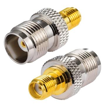 Imagem de POBADY Adaptador de Antena 4G Adaptador SMA Adaptador de Plugue TNC Para SMA Conversor SMA Para TNC Para Antena 2G 3G 4G LTE Roteador CB Antena WiFi Rádio WiMax Antenas Celulares