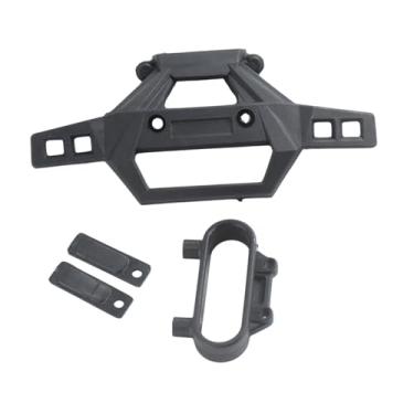 Imagem de Almencla 1:16 frontal RC e montagem de frontal com tampa do painel do farol para rastreador de carro para 16101 16102