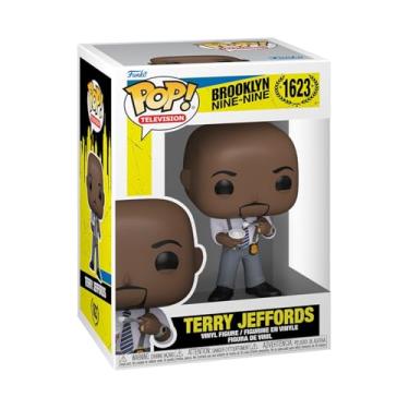 Imagem de Funko Pop! TV: BNN - Terry Jeffords with iogurte - Brooklyn Nine-Nine - Figura de vinil colecionável - ideia de presente - produtos oficiais - brinquedos para crianças e adultos - Fãs de televisão