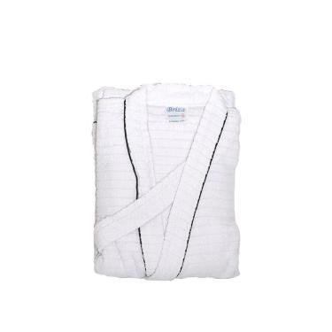 Imagem de Roupão Atoalhado 100% Algodão Briza Branco 4022 Tamanho M