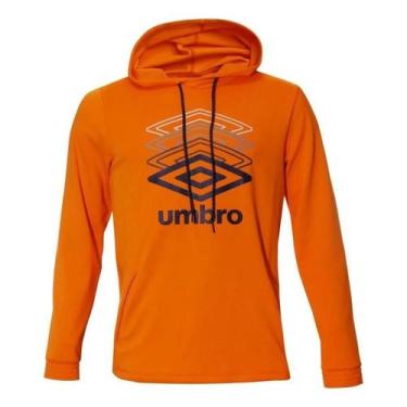 Imagem de Moletom Masculino Laranja Umbro Colors Shadow, Branco, Masculino, G