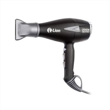 Imagem de Secador de cabelo lion multpower pro 2540w preto fosco 127v - Lion do 