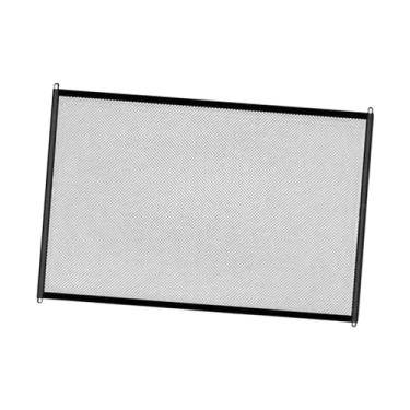 Imagem de Ioensy Portão de malha para crianças e animais de estimação portão de cachorro retrátil interno/externo para quarto portátil 4 ganchos barreira de filhote