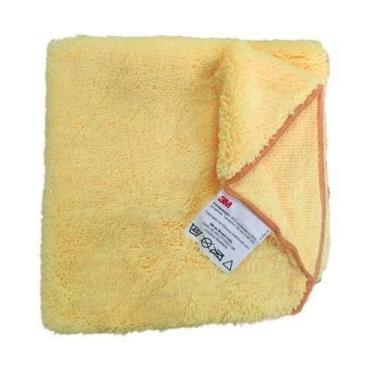Imagem de Pano microfibra multi-uso amarelo 40x40cm  3m