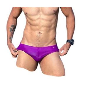 Imagem de sunga sexy slip com tule transparência na parte de trás - ALVEZ ALVES 