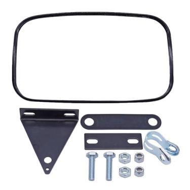 Imagem de Espelho retrovisor universal para minicarregadeira, retrovisor, reposição para capa Bobcat John Deer Gehl Mustang