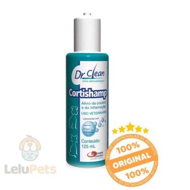 Imagem de Cortishamp Shampoo Para Cães e Gatos 125ML Agener União - Vetnil
