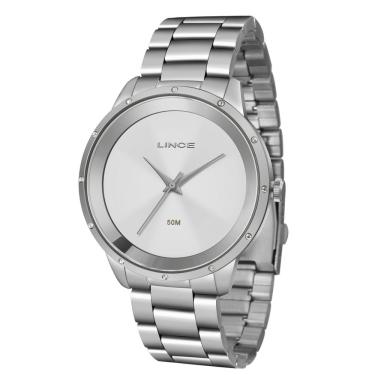 Imagem de Relogio Lince Feminino Lrm619l S1sx Prata Aço Analogico