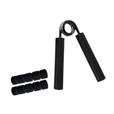 Imagem de menolana Fortalecedor de punho de mão Exercício de exercícios nãokid Treinamento de força de força de força para tênis menino idosos iniciantes iniciantes, 250lb Preto