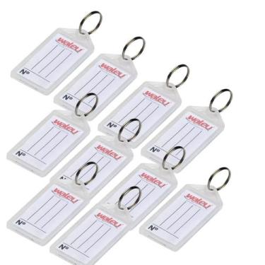 Imagem de Kit chaveiros Organizadores Escolares Etiqueta C/10 - MIXJAM