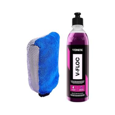 Imagem de V-Floc Lava Autos Concentrado 500ml com Luva de Lavagem 2 em 1