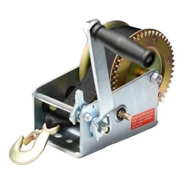 Imagem de Guincho Manual Catraca Reboque Carga 2500 Lbs Lancha Jet Ski - Abrolho