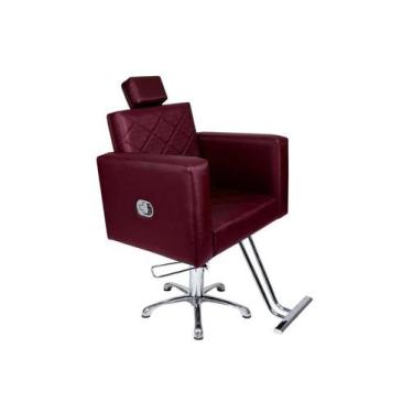 Imagem de Poltrona/Cadeira EVIDENCE Hidráulica Reclinável para Salão - RGV Móvei