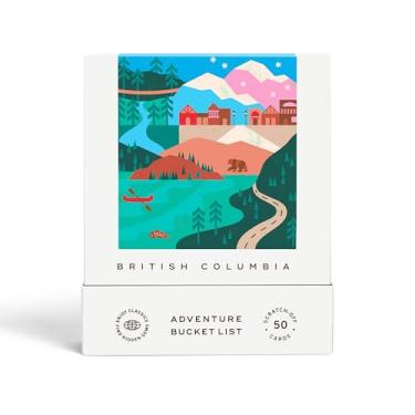 Imagem de British Columbia Adventure Bucket List: 50 Scratch-Off Cards for Outdoor Activities, Tourist Attractions, and Road Trips - Perfect Travel Gift and Guide for Exploring British Columbia