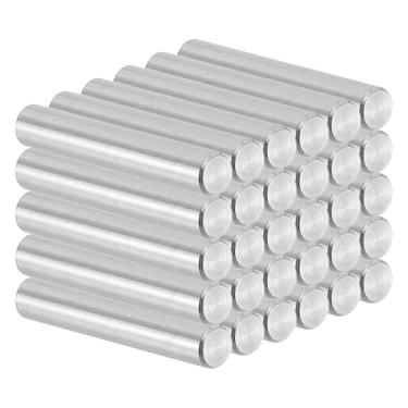 Imagem de PATIKIL Pino de cavilha de aço inoxidável de 4 mm x 25 mm, 30 peças de aço inoxidável 304 pinos de prateleira, suporte de haste, elementos de fixação de metal para prateleiras, componente de fixação