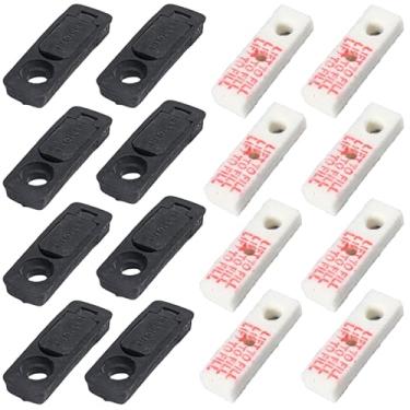 Imagem de SquEqu Conjunto de 8 suportes de vedação de vedação para isqueiro de querosene base selada inferior almofada de borracha para isqueiros Zippo vintage para isqueiros de bolso Zippo refil de gasolina