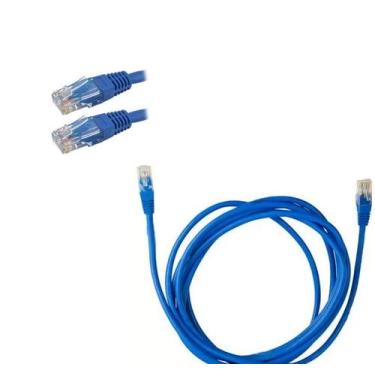 Imagem de Cabo de Rede 3 Metros P/ Internet Rj45 Anatel 3m Patch Cord - X-cell