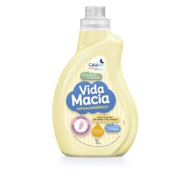 Imagem de Amaciante Vida Macia Camomila 1L - CasaKM
