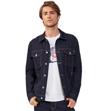 Imagem de Jaqueta Jeans Acostamento Casual Masculino-Masculino