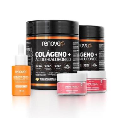 Imagem de 2 Colágenos + Retinol + Resveratrol + Vitamina C - Renova Be