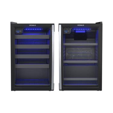 Imagem de Conjunto Cervejeira 82l Blue Light E Adega 82l 24 Garrafas Piubella 100 220v - Venax 220v