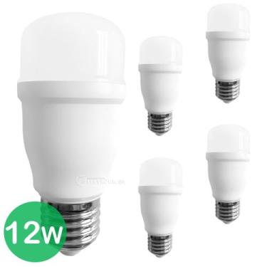 Imagem de Lâmpada LED Mini T45 12W E27 6500K Branco-Frio Alta Luminosidade e Efi