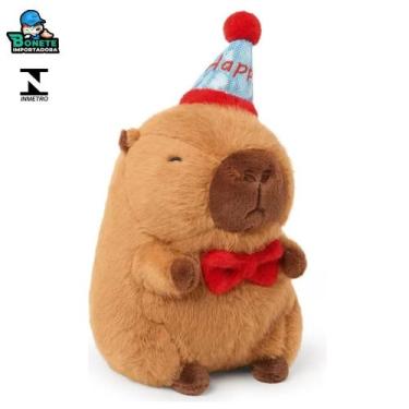 Imagem de Pelúcia Fofa Capivara 23cm brinquedo de Presente Antialérgica - Toy ki