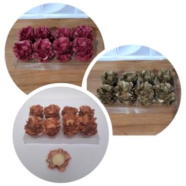 Imagem de Forminhas para Doces Finos, 120 Unidades, para Festas, Casamento e Aniversário (Marsala/Ouro/Ouro Rosê)