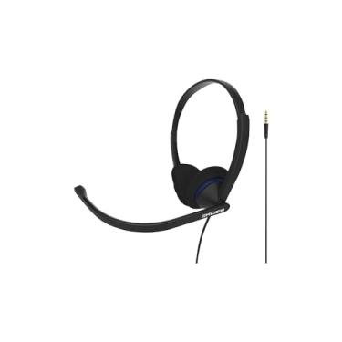 Imagem de Koss Fone de ouvido de comunicação supra-auricular CS200i, microfone boom, com fio com plugue de 3,5 mm, preto