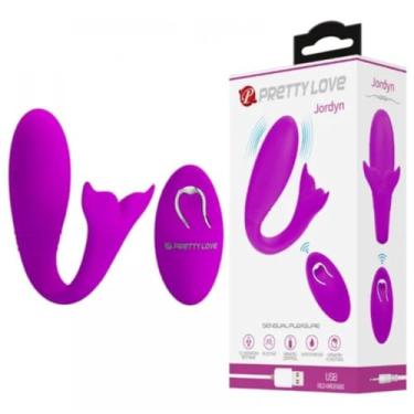Imagem de Vibrador De Casal 12 Modos De Vibração Com Controle Wireless Brinquedo Erótico Flexível com Controle