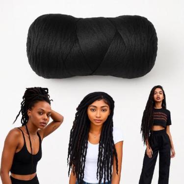 Imagem de 2 pacotes Fio Panamá importado para Tranças Box Braids 80g - Genérica