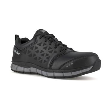 Imagem de Reebok Work RB4049 Sapato masculino Sublite Cushion Work Safety Toe, Preto, 8 Wide