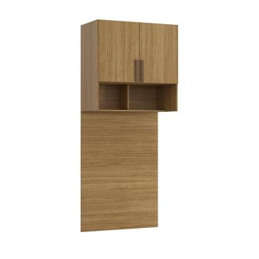 Imagem de Módulo Cabeceira Aéreo Solteiro Altezza Freijó