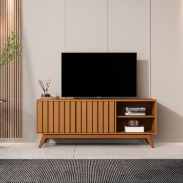 Imagem de Bancada Sala de Estar para Tv até 60 Polegadas 140cm Marrom