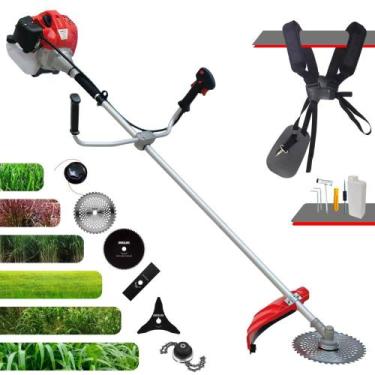 Imagem de Aparador de Grama Multifunções Anmax CG430P À Gasolina 2 Tempos 43cc 2