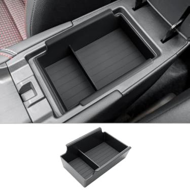 Imagem de CDEFG Organizador de console central Nissan Kicks 2025 para 2025 Nissan Kicks (S/SV/SR) Acessórios Organizador de console central 2025 Nissan Kicks Caixa de armazenamento de apoio de braço