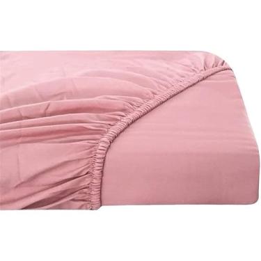 Imagem de LENÇOL COM ELASTICO AVULSO MICROPERCAL 400 FIOS ALGODÃO(Rosé,CASAL QUEEN)