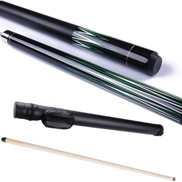 Imagem de Tacos De Bilhar Para Homens Profissional, Taco De Sinuca, Cabeça De Taco De 13mm, Maple Duro Canadense, 1/2 Split, Fácil De Transportar, Bastão De Bilhar Para Bar Ho, Aurora, 11mm